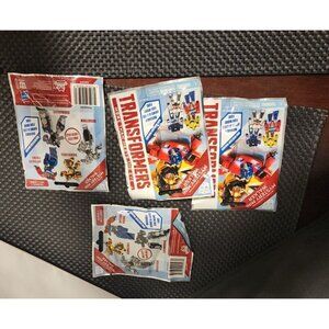 Lot of 4 Transformers Mystery Mini Walker Blind Bags • Hasbro New/ Sealed